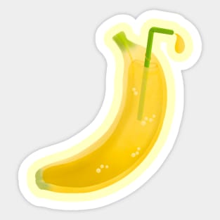 Banana Water Sticker